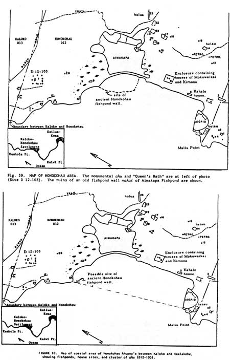 map of 'Aimakapa Fishpond