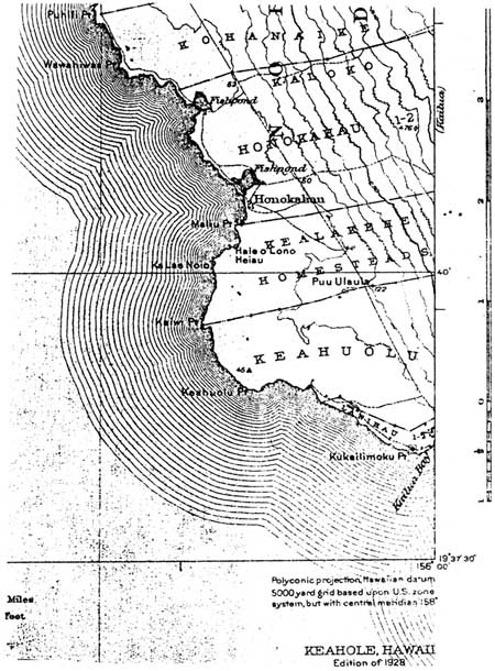 map of Keahole