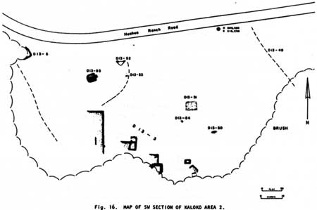 map of surveyed section of Kaloko