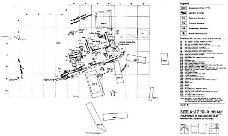 map of 'Old Heiau'