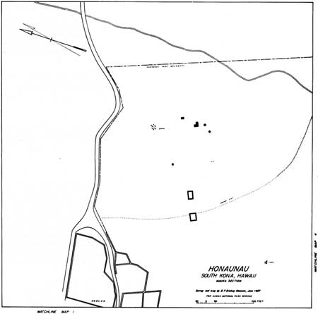 map of Honaunau
