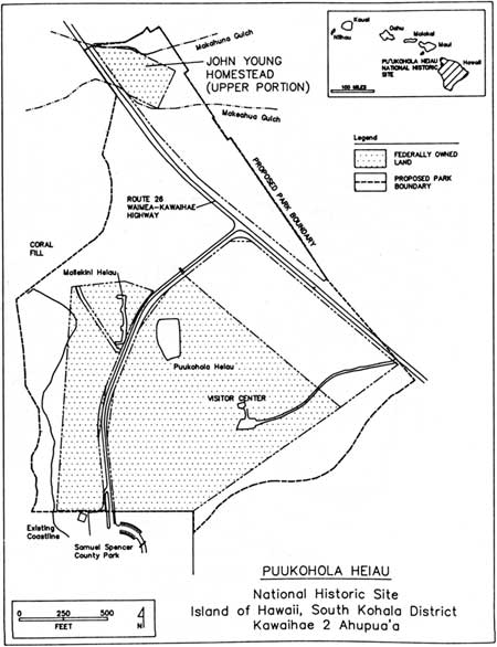 map of John Young homestead