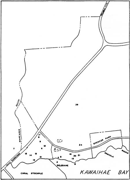 map of vicinity of Pu'ukohola Heiau