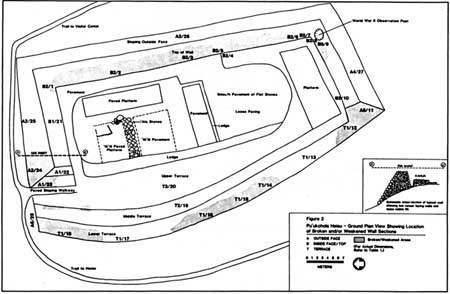 ground plan of Pu'ukohola Heiau