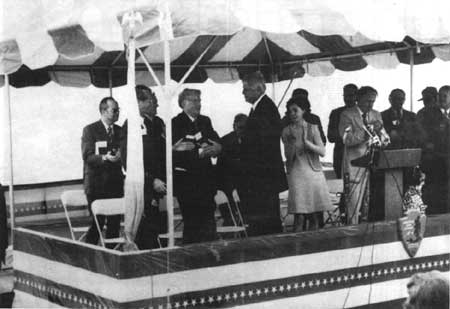 dedication ceremony