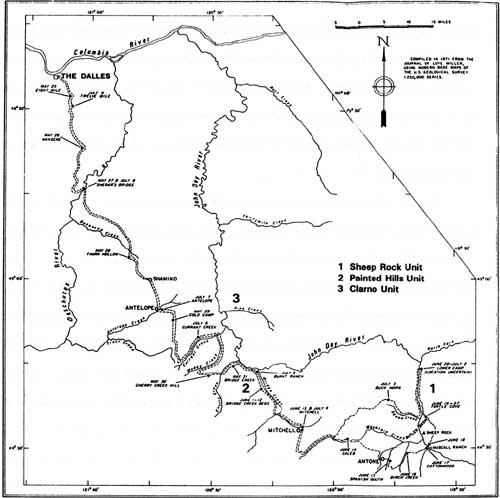 Route of the first expedition led by John C. Merriam