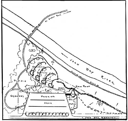 Sheep Rock Overlook planning map