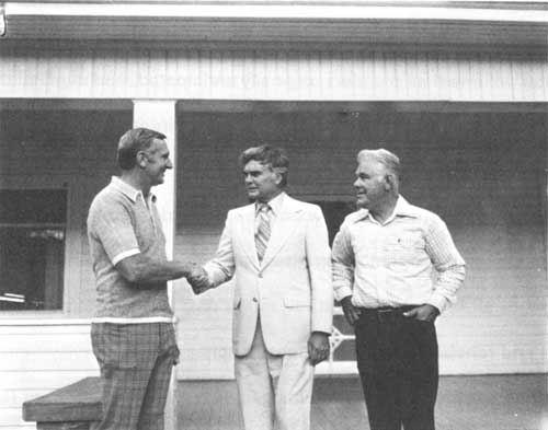Ben Ladd, Al Ullman, and Ernest Borgman