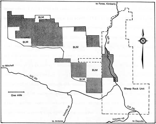 Extent of the Cant Ranch in 1975