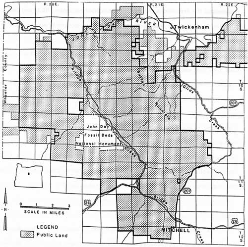 1986 map of the proposed Sutton Mountain Land Exchange