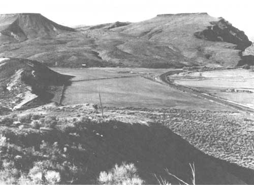 Potential site forthe monument's visitor center