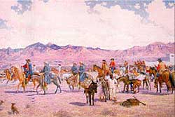 Departure of Anza's expedition