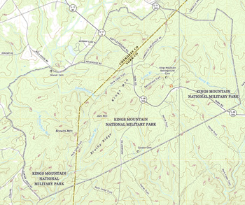 topo map