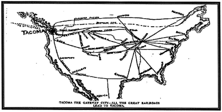 Railways to Tacoma