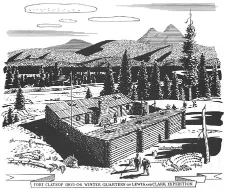 Fort Clatsop replica