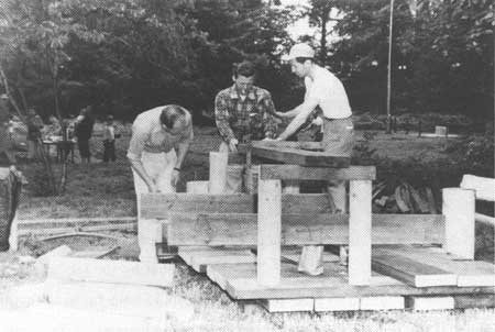Construction of Fort replica