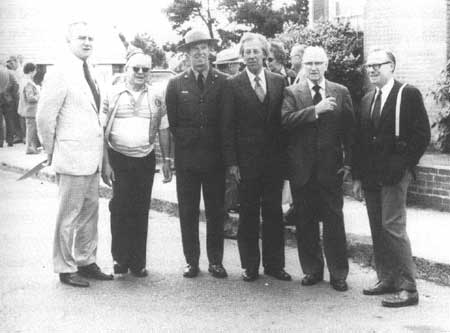 Dignitaries at Salt Works