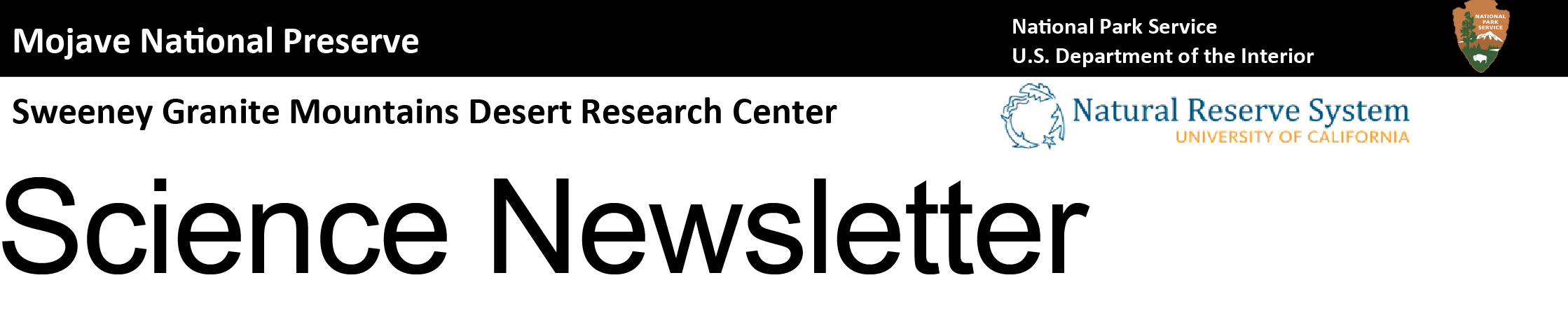 Mojave National Preserve, Sweeny Granite Mountains Research Center Science Newsletter