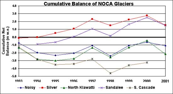 Mass Balance Summary Chart