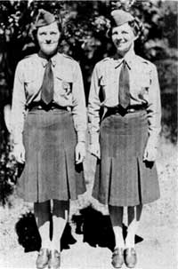 Catherine Burnes and Barbara Dickinson