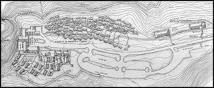 Site Plan of Grand Canyon Lodge Complex, Grand Canyon National Park. Site Plan of Grand Canyon Lodge Complex, Grand Canyon National Park.