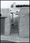 Steps, Painted Desert Inn, Petrified Forest National Park. Steps, Painted Desert Inn, Petrified Forest National Park.