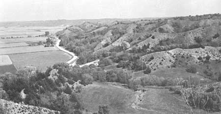 bluffs