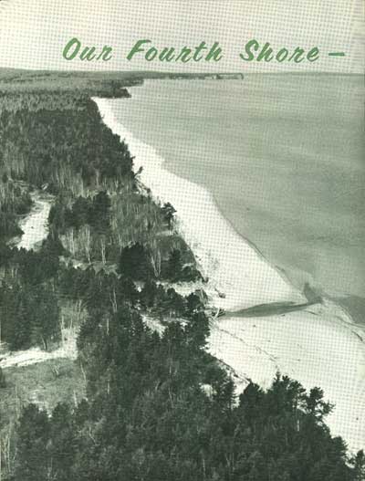 aerial view of lakeshore