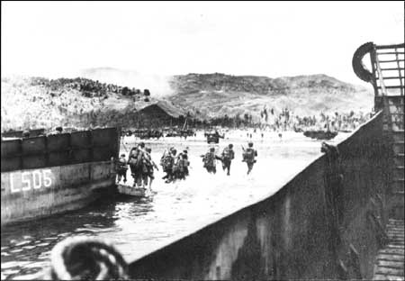 Marines landing