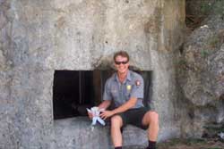 Flat Stanley at pillbox