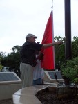 Highlight for Album: USMC Birthday Flag Raising