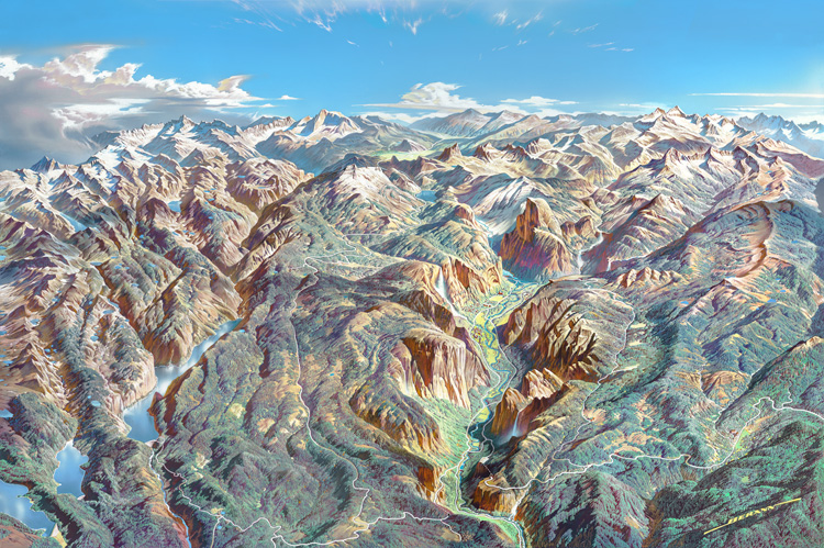 Heinrich Berann Panorama