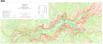 topo map (Yosemite Valley)
